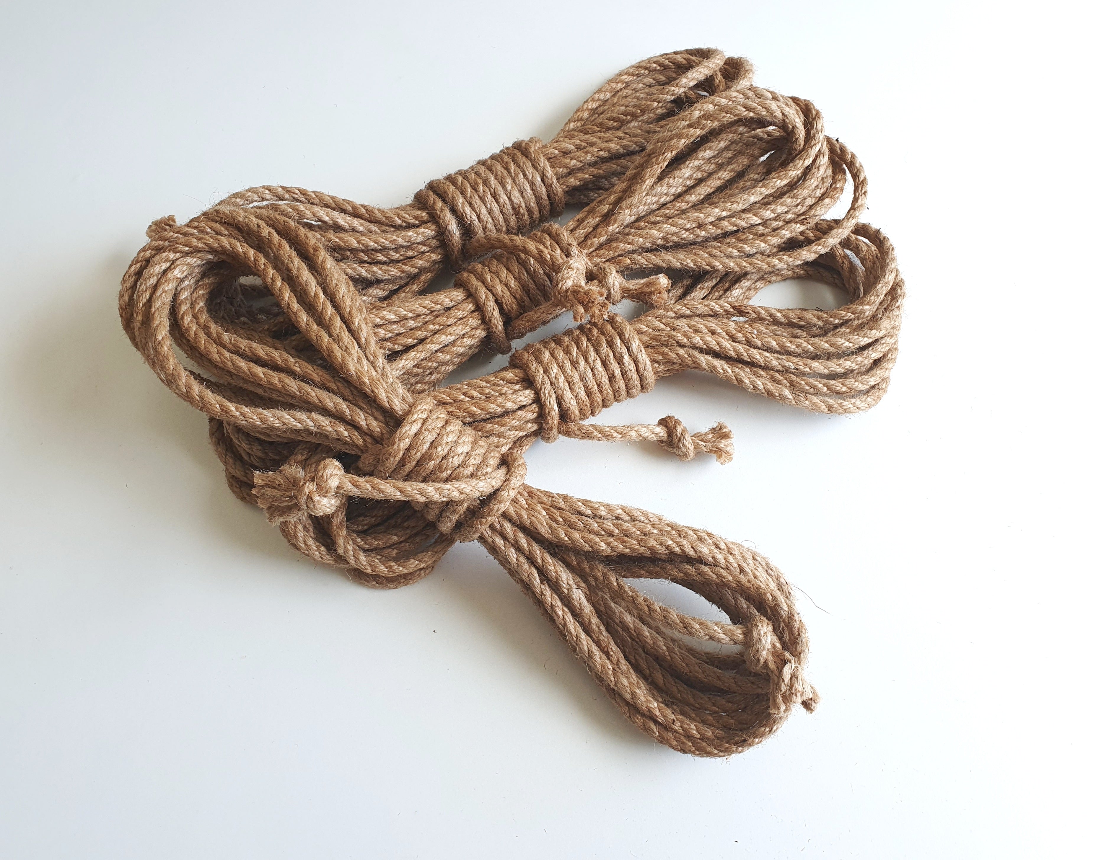Shibari Rope Handmade Jute - Set 4×8m
