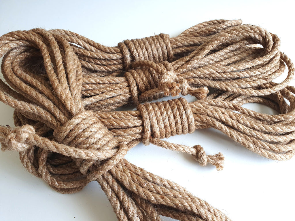 Shibari Rope Handmade Jute - Set 4×8m