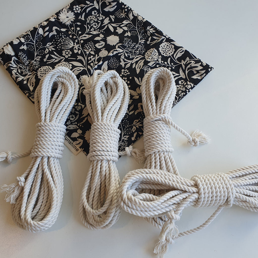 Shibari rope cotton set 