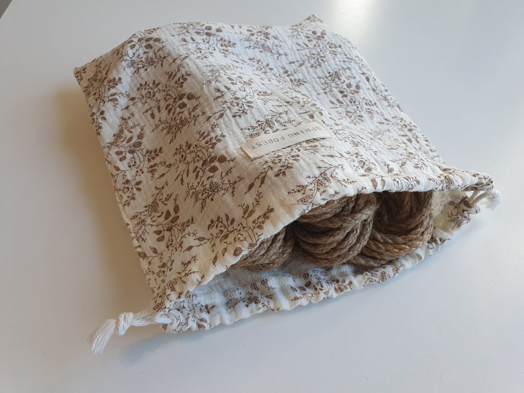 Shibari Rope Jute - Set 4×8m with Spring Pouch