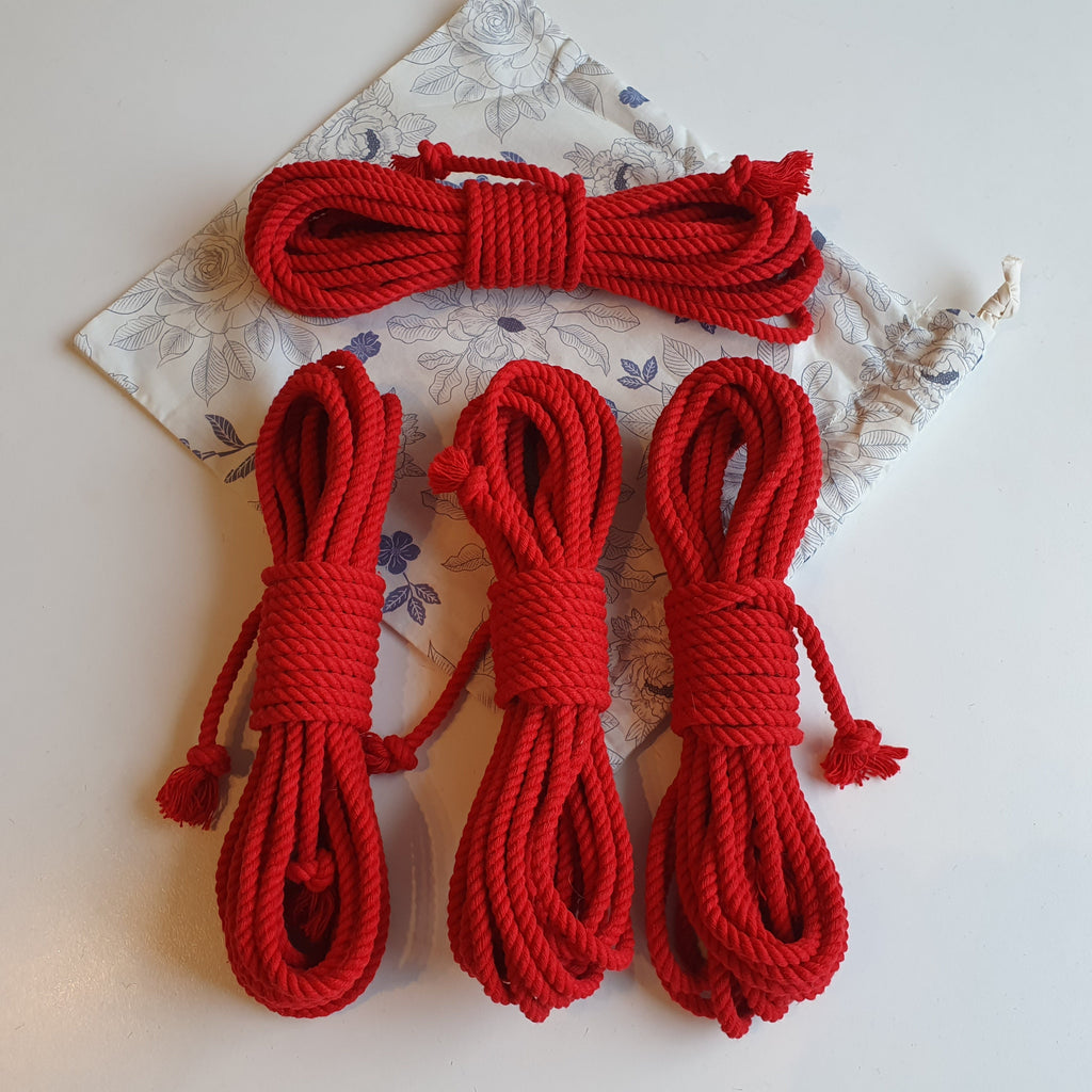 Cotton shibari set